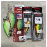5 CRANK BAITS