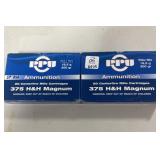 40 RDS PPU 375 HNH MAGNUM RELOAD AMMO