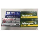 70 RDS OF ASSORTED 30-30 WIN AMMO