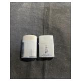 2 LIGHTERS - ZIPPO W/ LIBERTY NATL. INSURANCE