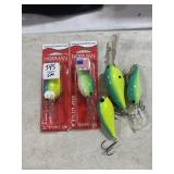5 PC CRANK BAITS