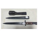 YUGOSLAVIAN M48 MAUSER BAYONET W/ SHEATH & FROG