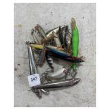 VARIETY OF RAPALA FISHING LURES