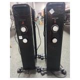 2 ELECTRIC RADIATOR HEATERS