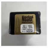 1 BOX 30 CALIBER BULLETS FOR RELOADING