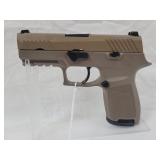 SIG SAUER P320 COMPACT 9 MM SEMI AUTO PISTOL