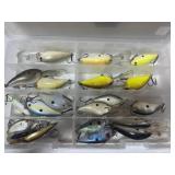 20 CRANK BAITS IN STOWAWAY BOX