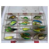 24 CRANK BAITS IN STOWAWAY BOX