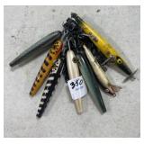 7 LURES NO HOOKS