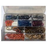 STOWAWAY BOX OF PLASTIC WORMS