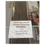 [590sft] SHADOW POND OAK 10mm LAMINATE