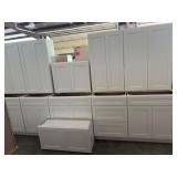 Arcadia White 11pc 42" Uppers Galley Set Arcadia White 11pc 42" Uppers Galley Set