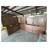 Rustic Walnut Shaker 14pc 36" uppers Rustic Walnut Shaker 14pc 36" uppers