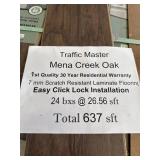 [637sft] MENA CREEK OAK 7mm LAMINATE