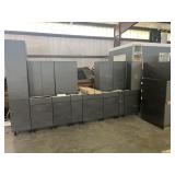 Nobilia Black Concrete 16 pieces, 34" Uppers Nobilia Black Concrete 16 pieces, 34" Uppers