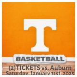 (2) UT vs Auburn Basketball Tickets & Parking Pass