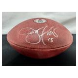 Joe Flacco Autographed Football