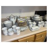 75+ PC OF CLAREMONT CHINA