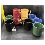 10 LONGABERGER COFFEE CUPS