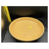 LONGABERGER 13" CERAMIC YELLOW NAPPY BOWL