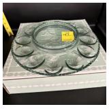 LONGABERGER EGG PLATE