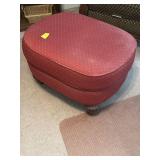 RED OTTOMAN