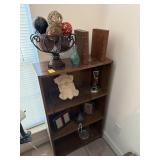 PRESSWOOD SHELF W/ CONTENTS