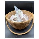 LONGABERGER HOLIDAY CHEER BASKET 2001