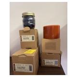 5PC-LONGABERGER CANDLES