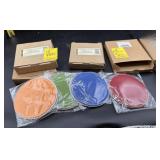 4 BOXES LONGABERGER COASTERS