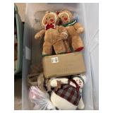 3 TOTES OF ASSORTED CHRISTMAS ITEMS