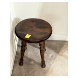 WOODEN MILKING STOOL
