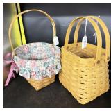 2PC LONGABERGER BASKETS