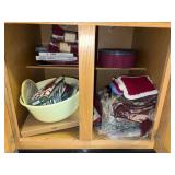 CONTENTS OF LOWER CABINET