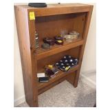 WOODEN BOOKSHELF 30x9x46