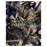 TRAY OF ASST PEG BOARD TOOL HANGERS