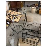 3 METAL STANDS, 1 IS LONGABERGER