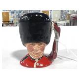 MINI TOBY CHARACTER JUG - "THE GUARDSMAN" (1986)