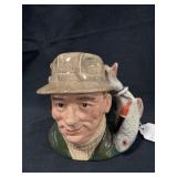 SMALL TOBY CHARACTER JUG - "THE ANGLER" (1990)