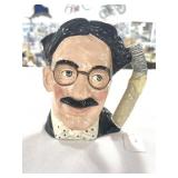 LARGE TOBY CHARACTER JUG-"GROUCHO MARX"(1983)