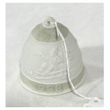 1988 LLADRO PORCELAIN CHRISTMAS BELL