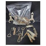 LARGE ASSORTMENT OF ADVERTISING BOTTLE OPENERS
