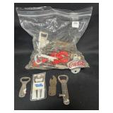 LARGE ASSORTMENT OF ADVERTISING BOTTLE OPENERS