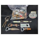LARGE ASSORTMENT OF ADVERTISING BOTTLE OPENERS