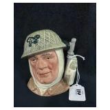 SMALL TOBY CHARACTER JUG - "THE SOLDIER" (1990)