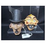 2 CAST IRON BOTTLE OPENERS: WILTON "MR. DRY AND