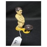 CAST IRON BOTTLE OPENER "PEEING BOY OF BRUSSELS"