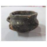 NATIVE AMERICAN SMALL FROG/TURTLE EFFIGY POT