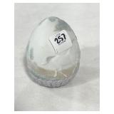 1995 LLADRO PORCELAIN EGG - "HORSES"