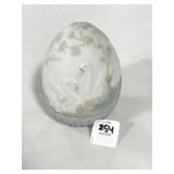 1994 LLADRO PORCELAIN EGG - "SWANS"